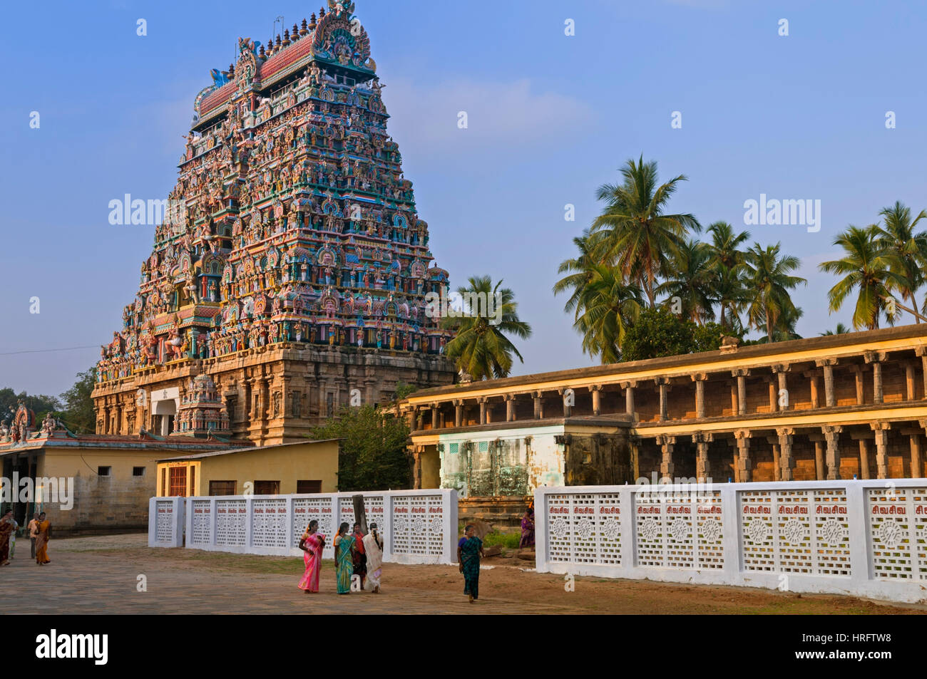 Nataraja Tempel Chidambaram Tamil Nadu Indien Stockfoto