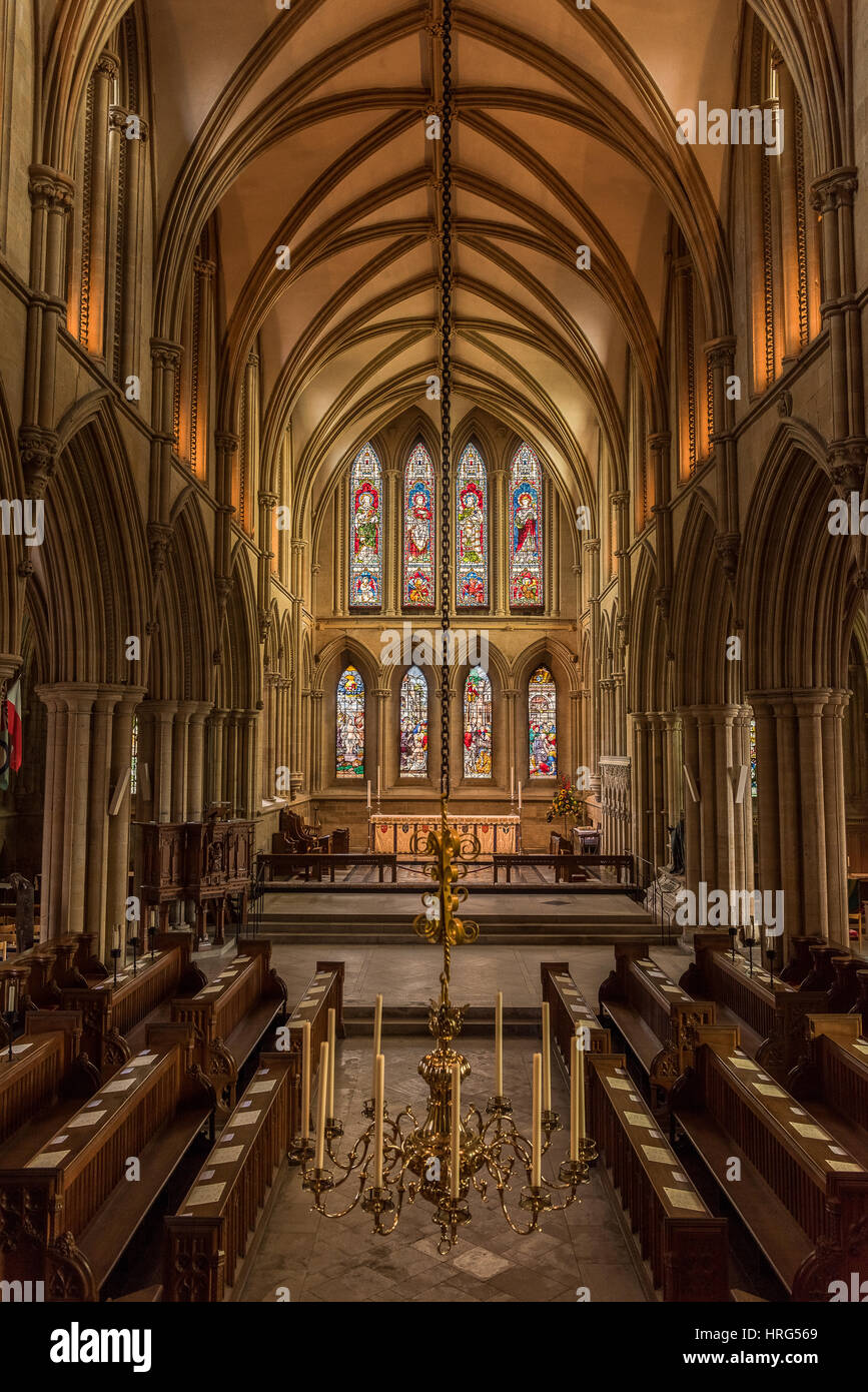 Southwell Minster, Nottinghamshire Stockfoto
