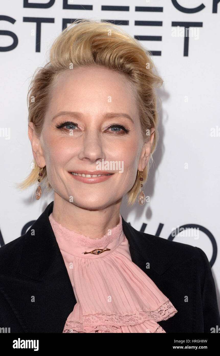 Hollywood, Kalifornien, USA. 1. März 2017. Anne Heche bei der Premiere von "The Last Word" in The ArcLight in Hollywood, Kalifornien am 1. März 2017. Bildnachweis: David Edwards/Medien Punch/Alamy Live-Nachrichten Stockfoto