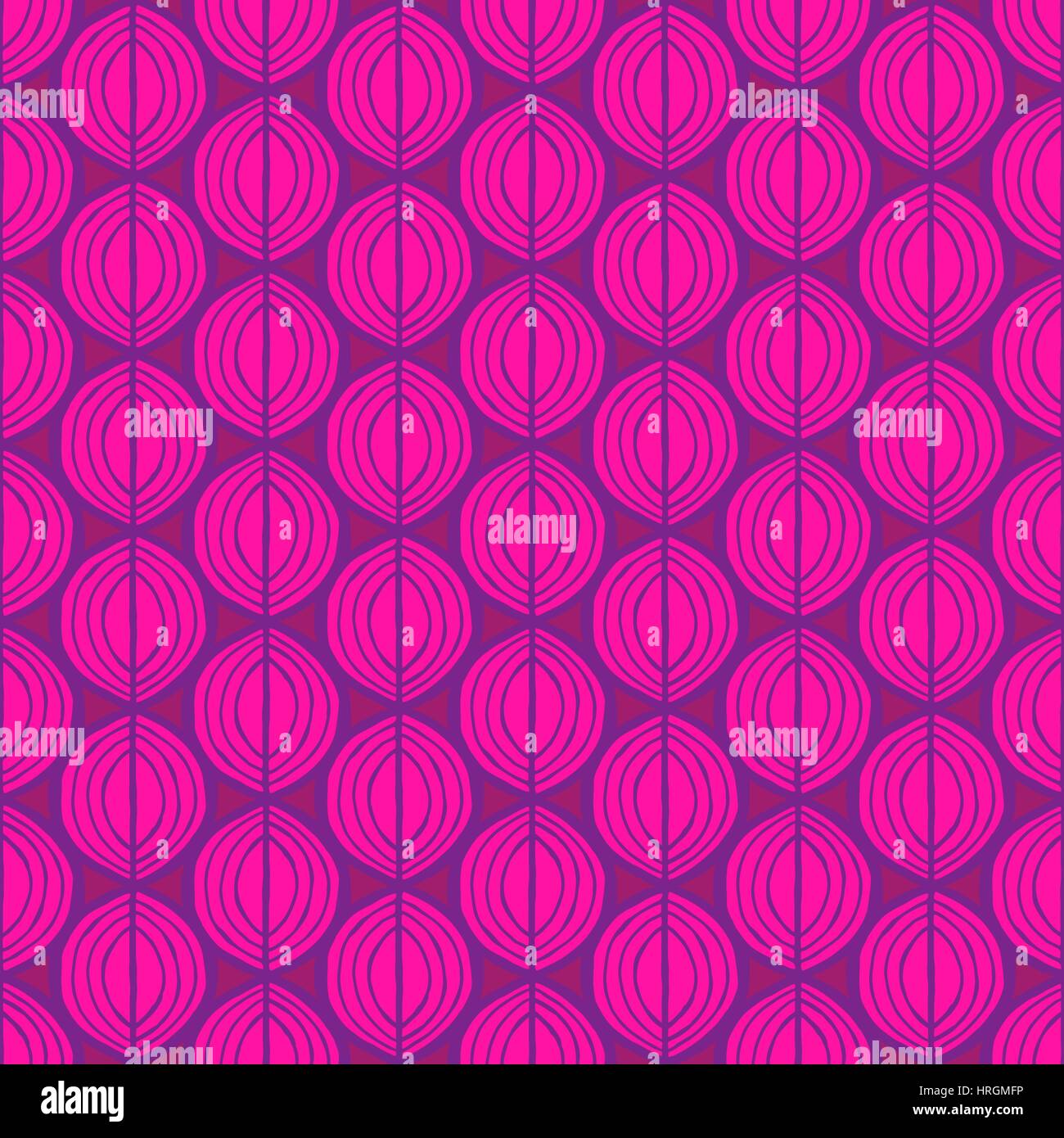 Primitive Blatter Nahtlose Blumenmuster Stammes Ethnischen Hintergrund Einfache Geometrie Lila Und Magenta Textil Design Stock Vektorgrafik Alamy