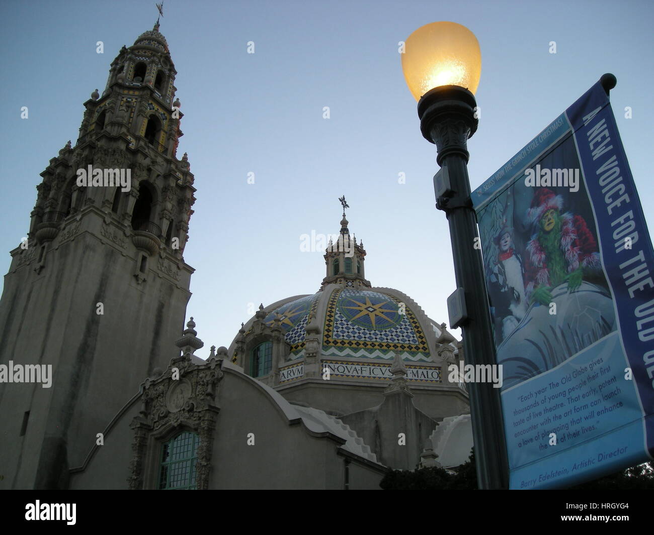 Old Globe Theater, Balboa Park, San Diego, Kalifornien, USA Stockfoto