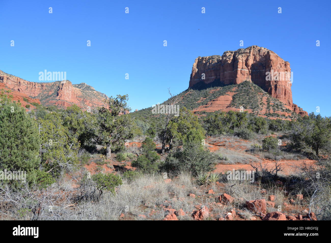 Sedona, Arizona, USA, mystische, magische, roten Berge Stockfoto