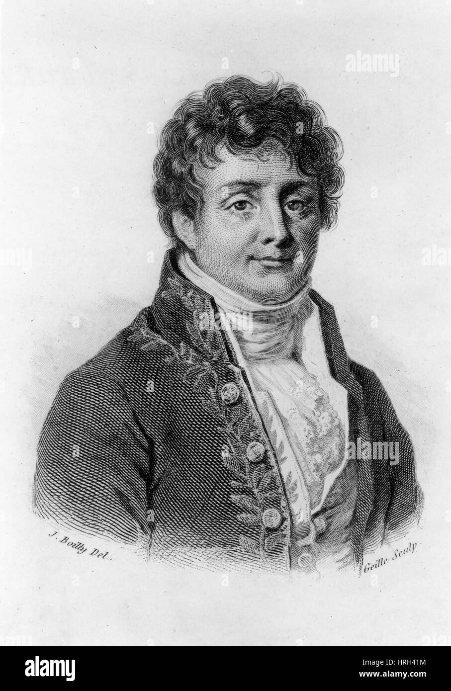 Joseph Fourier, französischer Mathematiker und Physiker Stockfoto