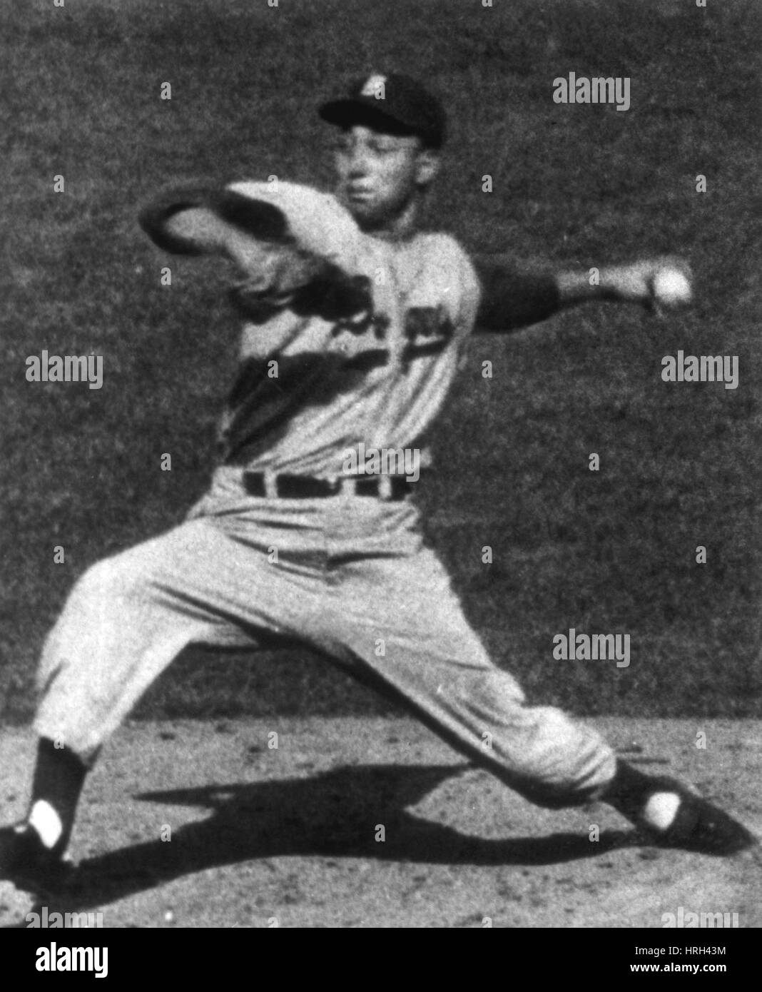Johnny Podres, amerikanischen MLB-Spieler Stockfoto