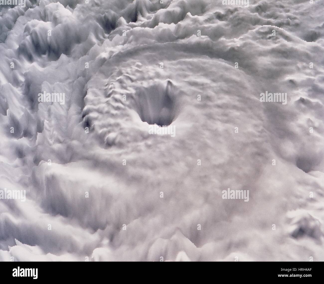 Hurrikan Allen, 1980 Stockfoto