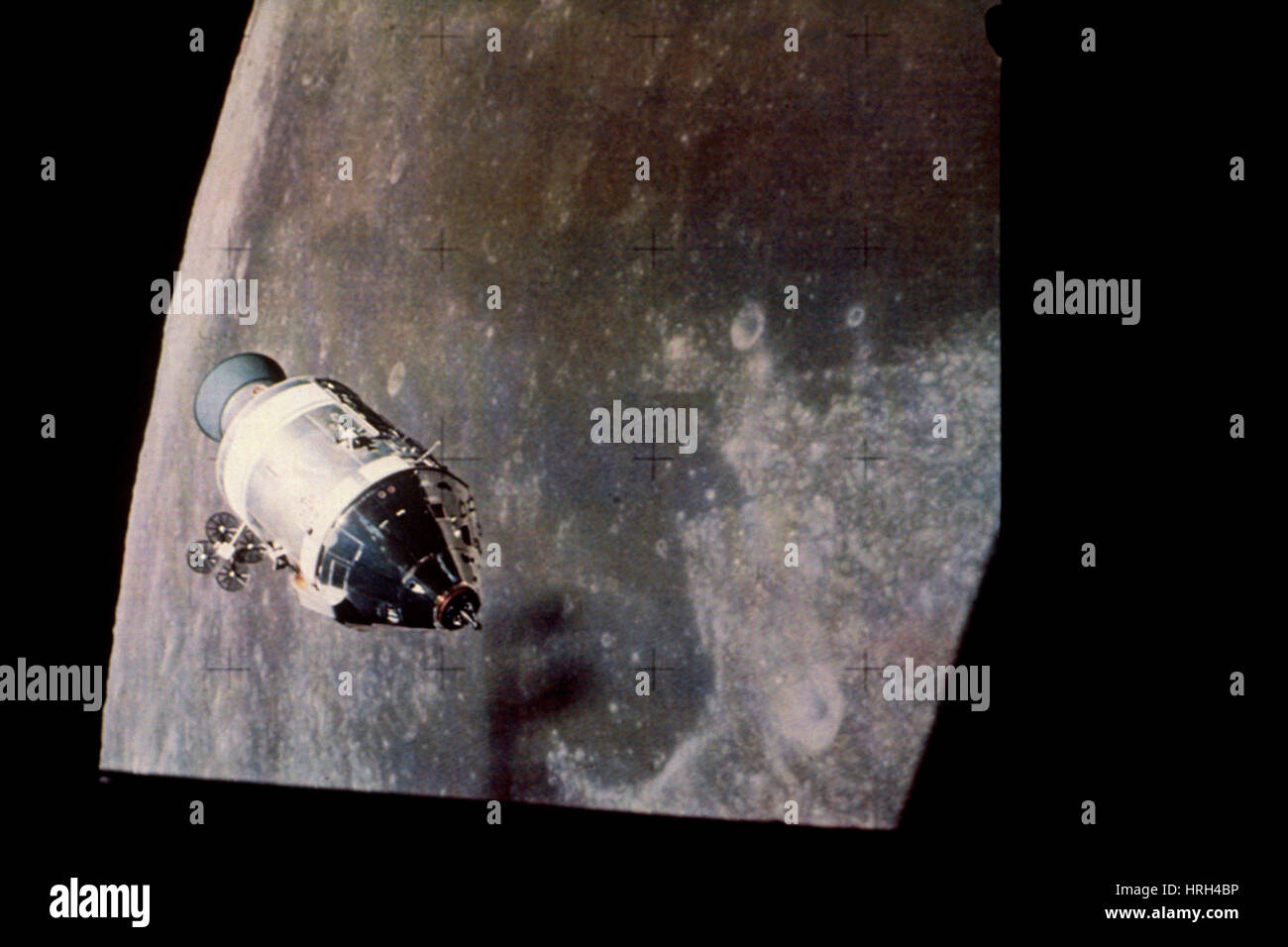 Apollo-Befehl und Service-Modell Stockfoto