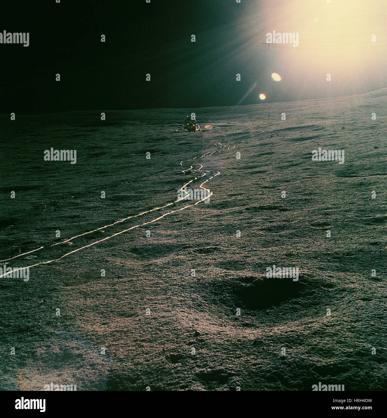 Mondlandefähre von Apollo 14 Stockfoto