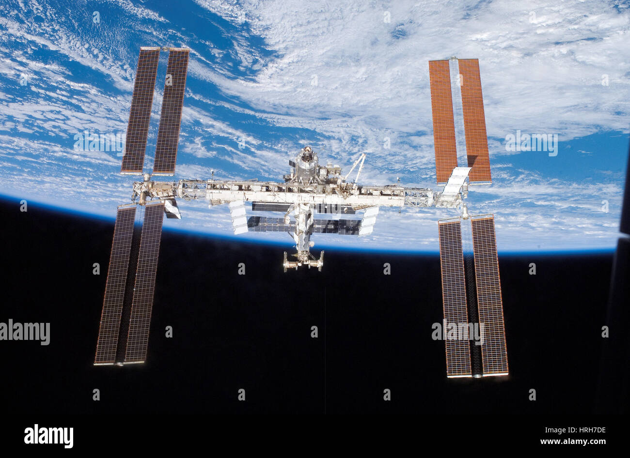 STS-117, internationale Raumstation, 2007 Stockfoto