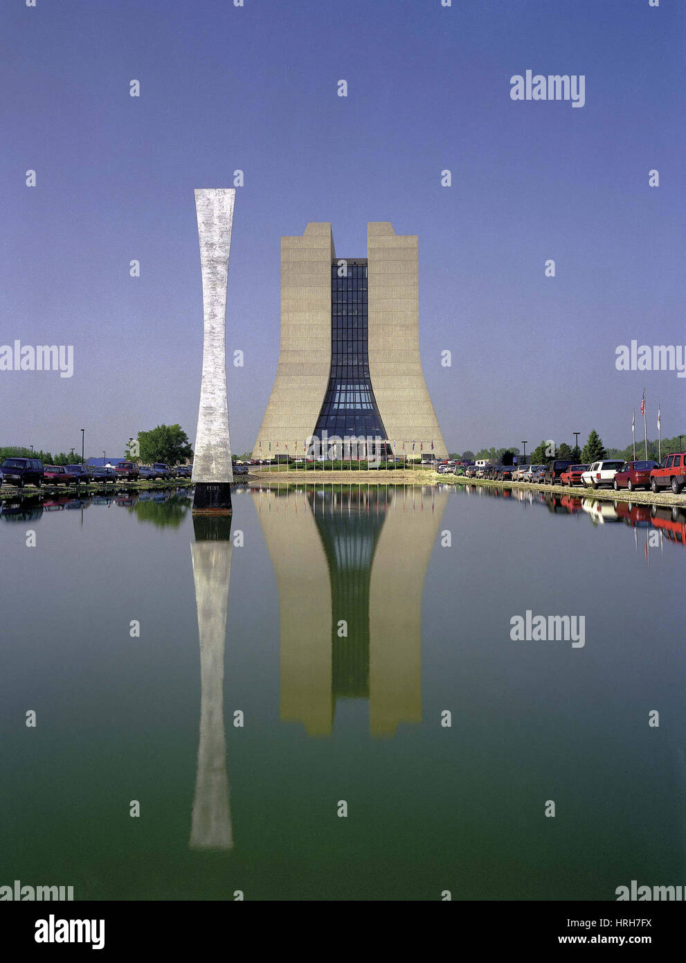 Wilson Hall am Fermilab Stockfoto