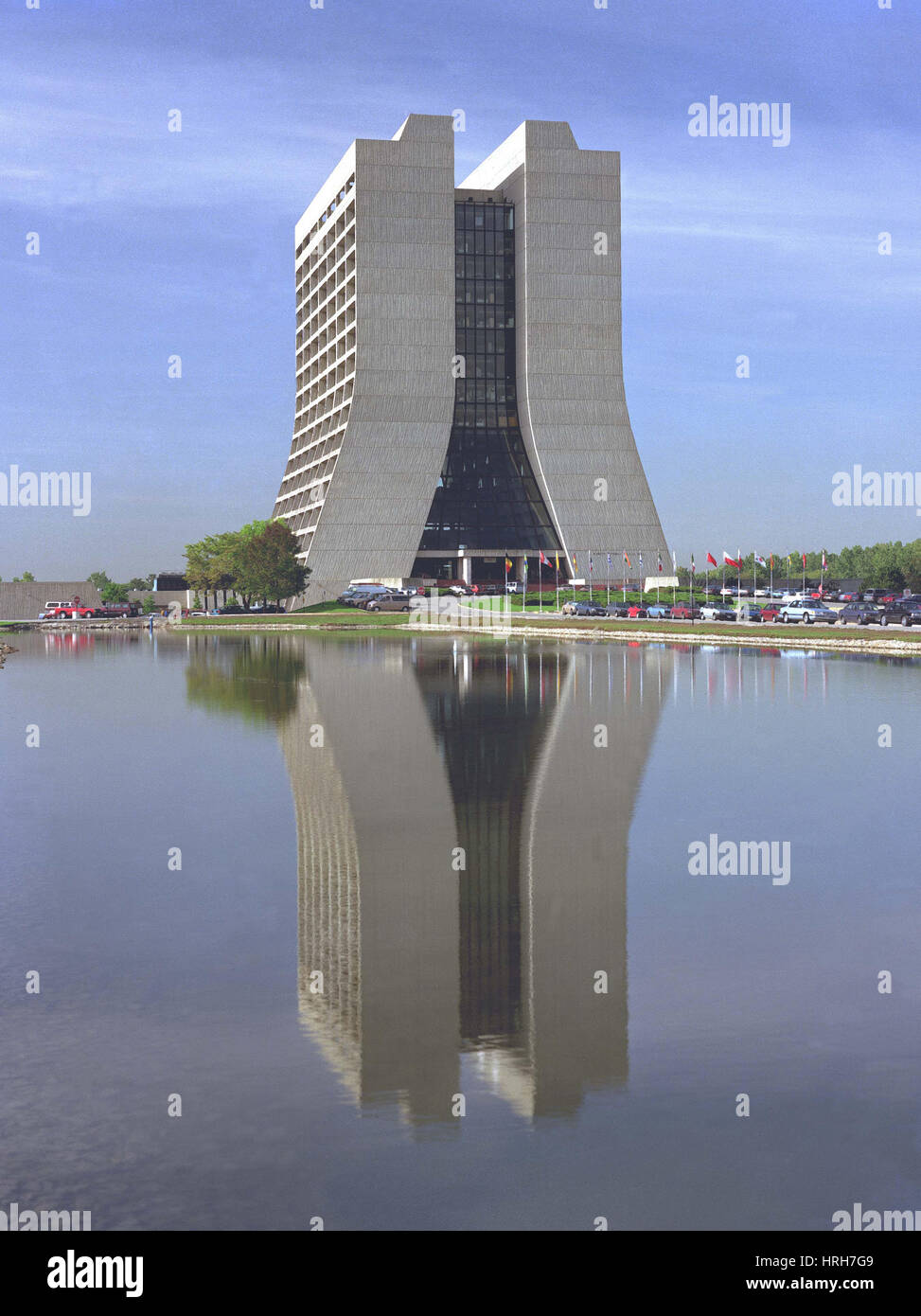 Wilson Hall am Fermilab Stockfoto