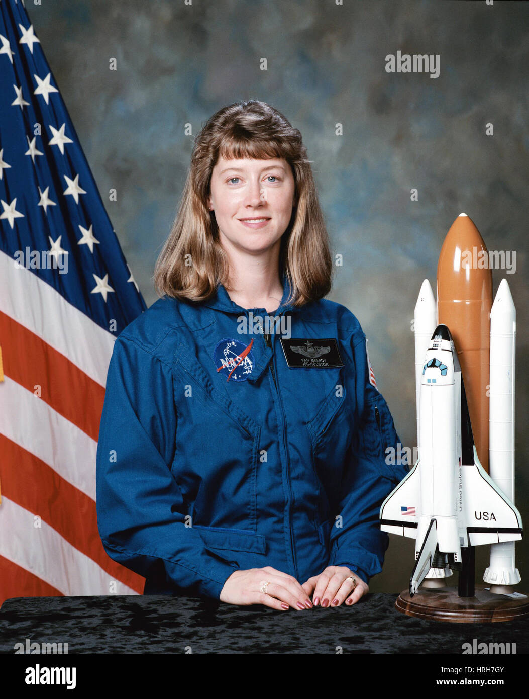 Astronaut Pamela Melroy Stockfoto