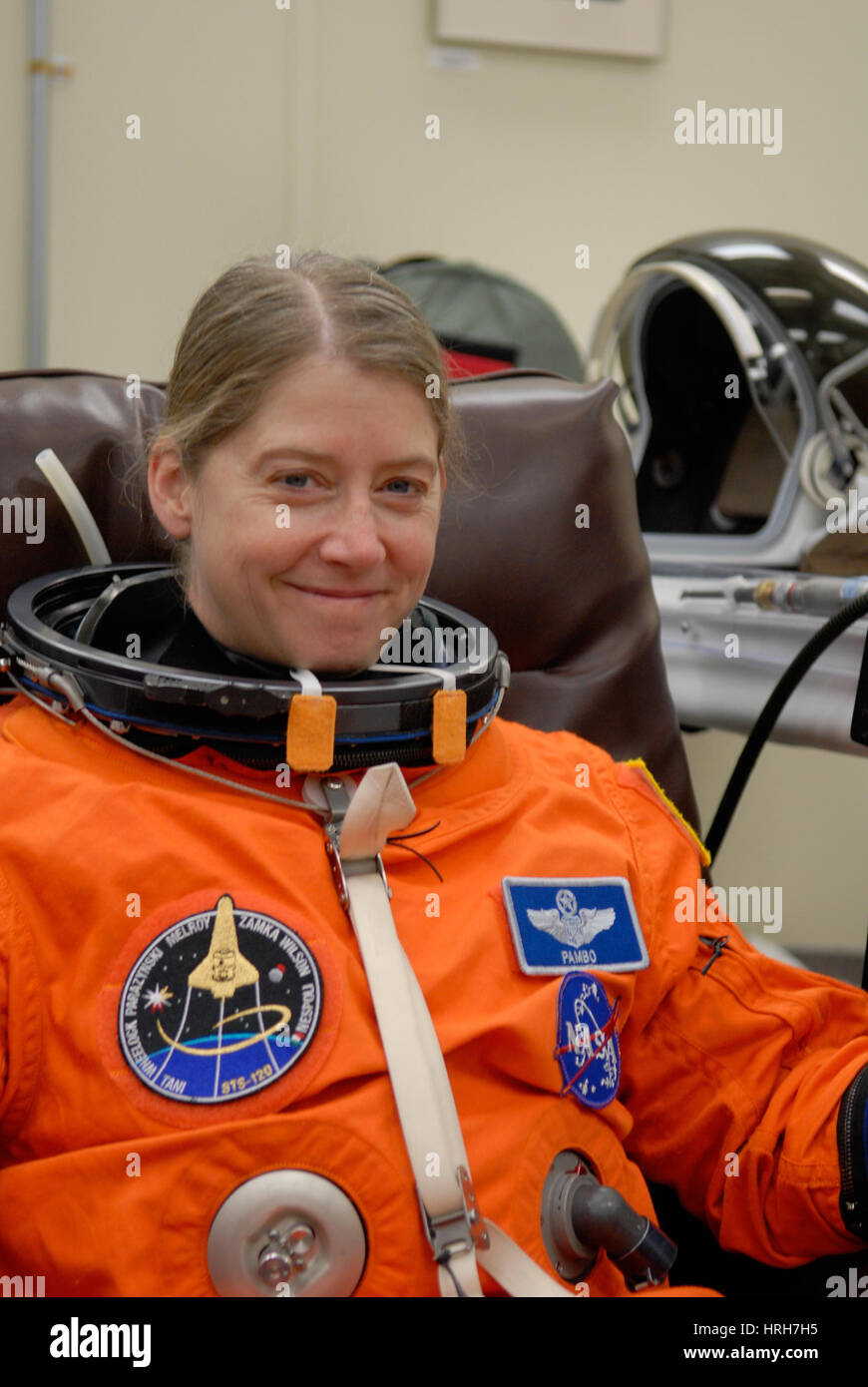 Astronaut Pamela Melroy Stockfoto