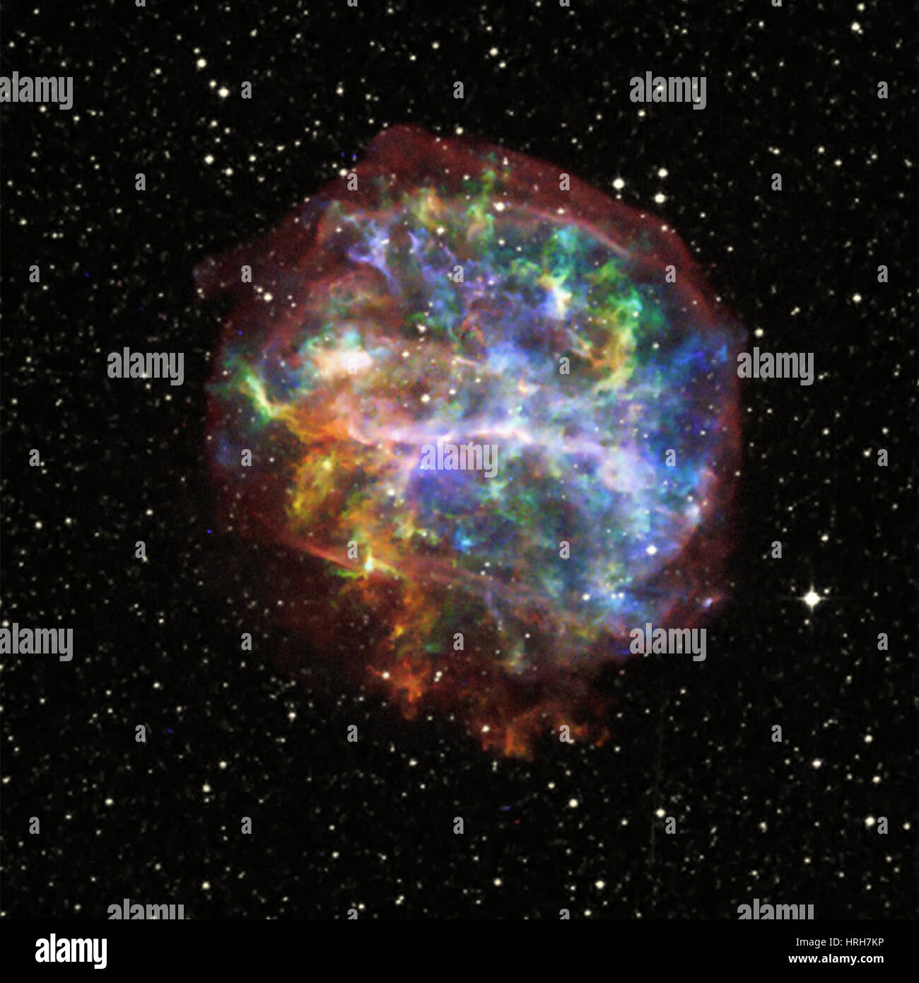 Supernova-Überrest-G292.0 + 1,8 Stockfoto
