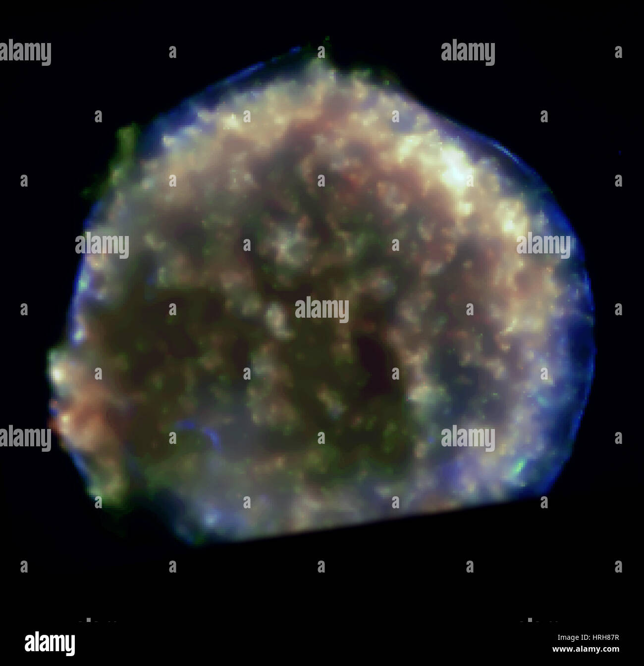 Tychos Supernova-Überrest Stockfoto