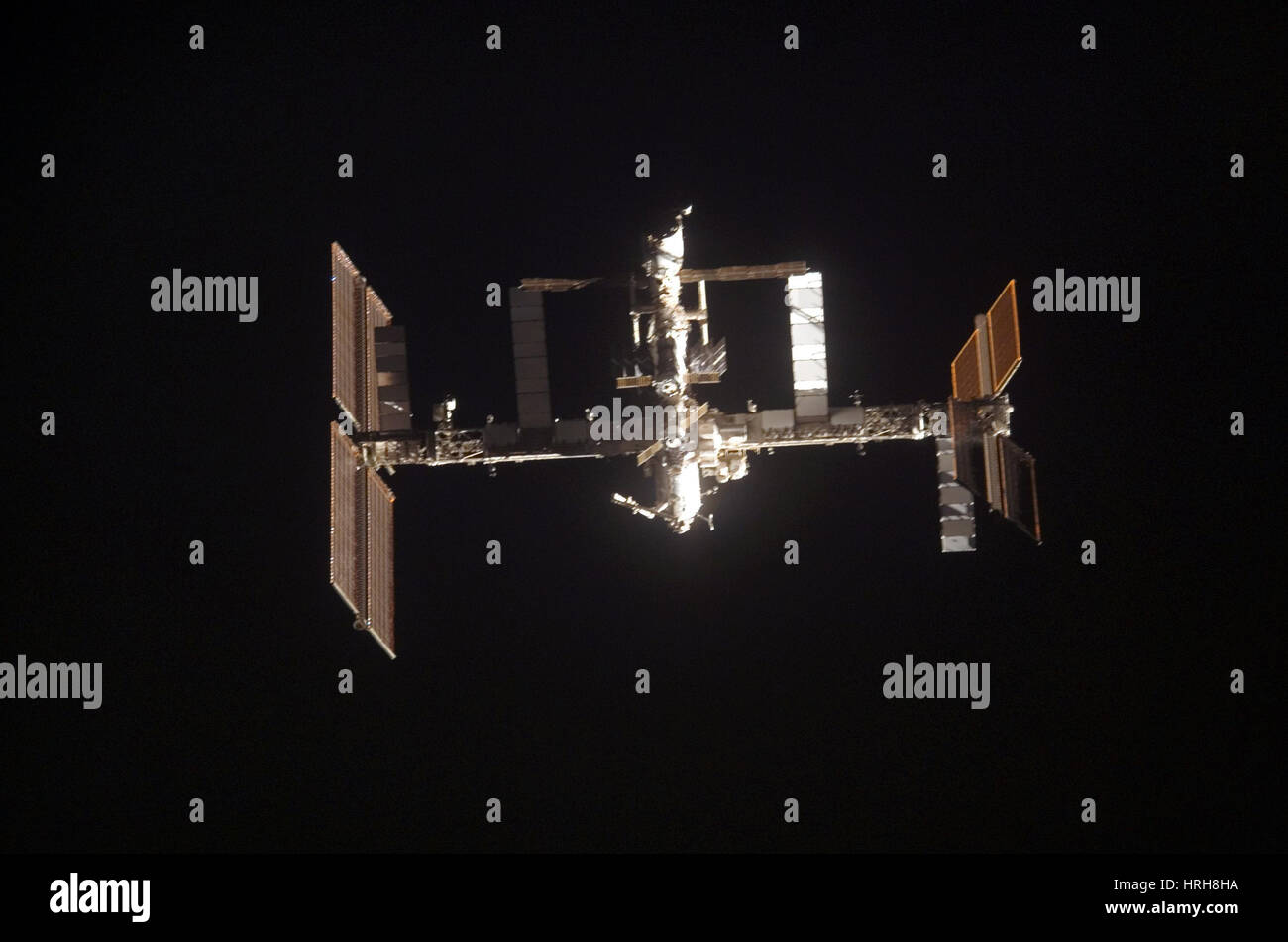 SST-120, internationale Raumstation, 2007 Stockfoto