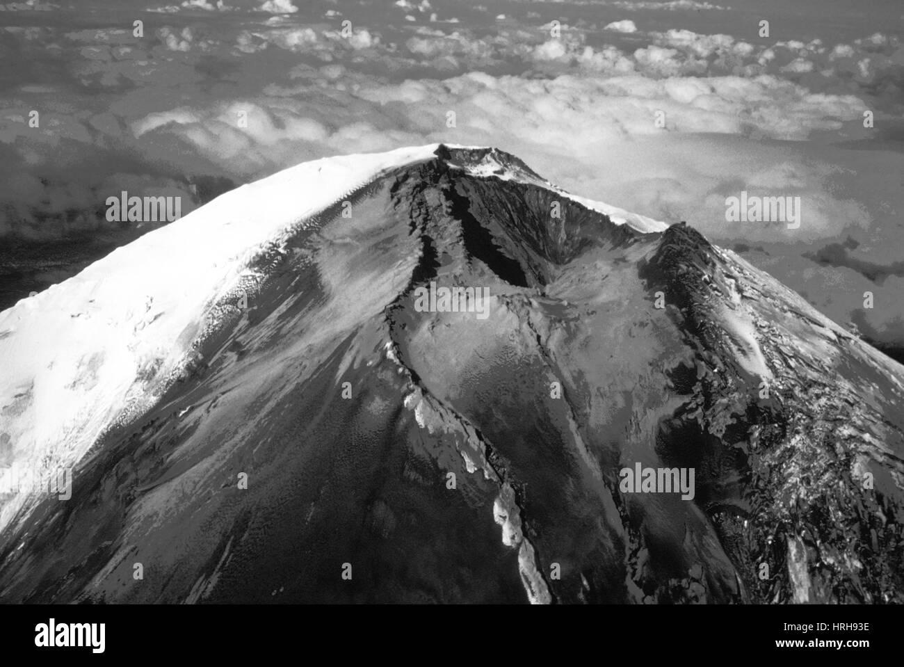Mount St. Helens vor dem Ausbruch Stockfoto