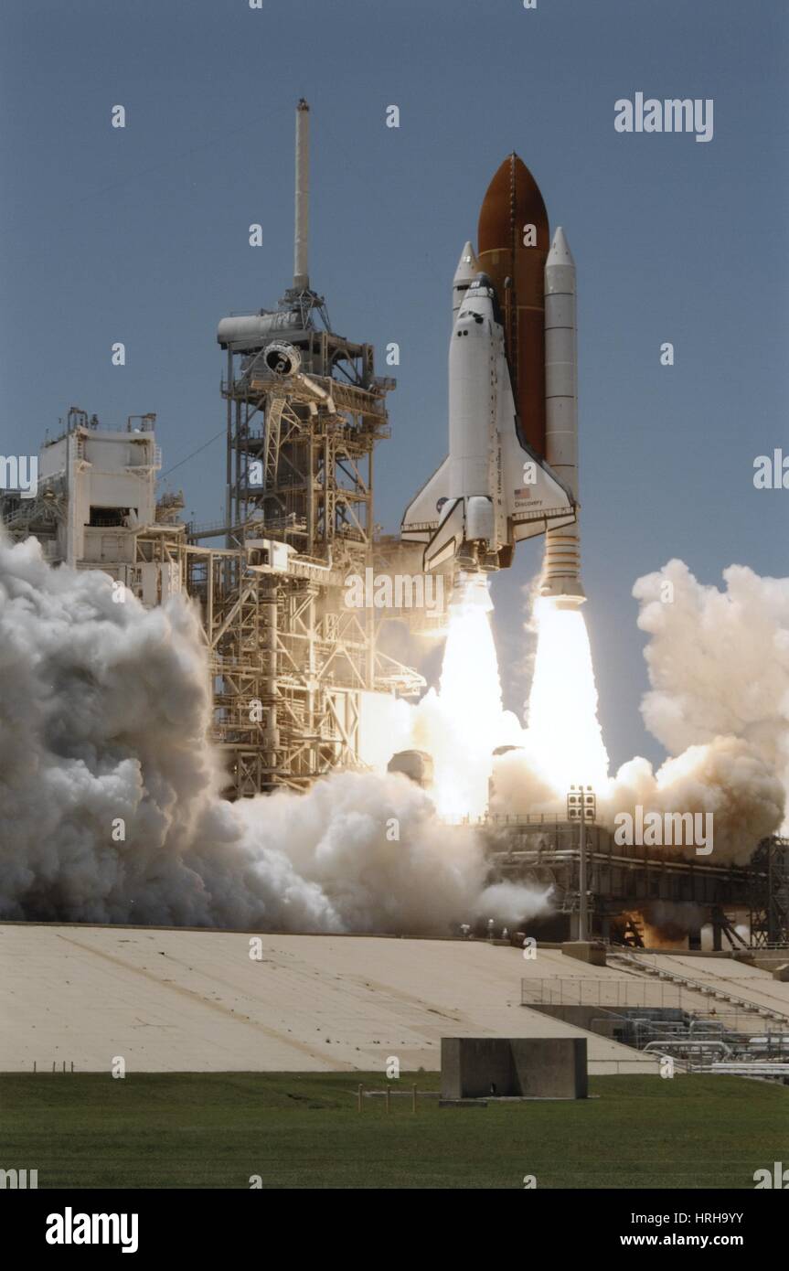 STS-121, Space Shuttle Discovery starten, 2006 Stockfoto