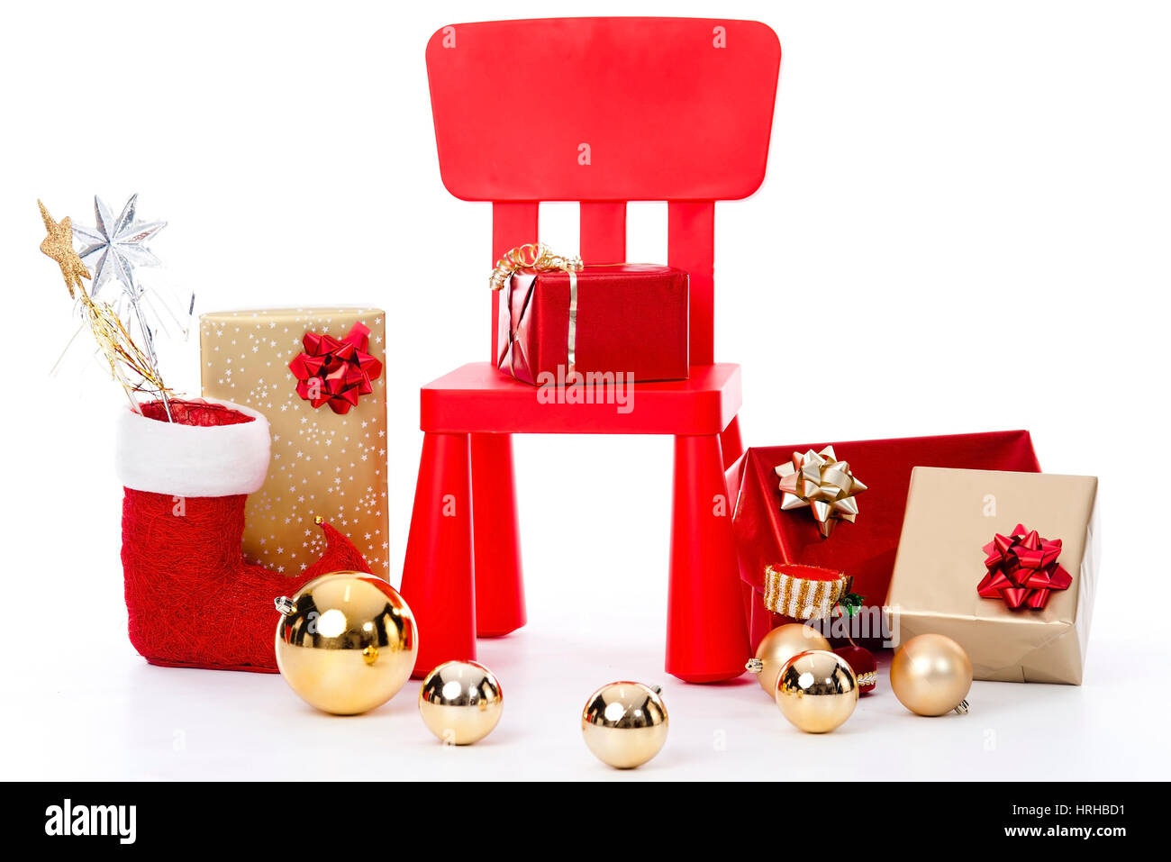 Weihnachtsarrangement - Weihnachtsarrangement Stockfoto
