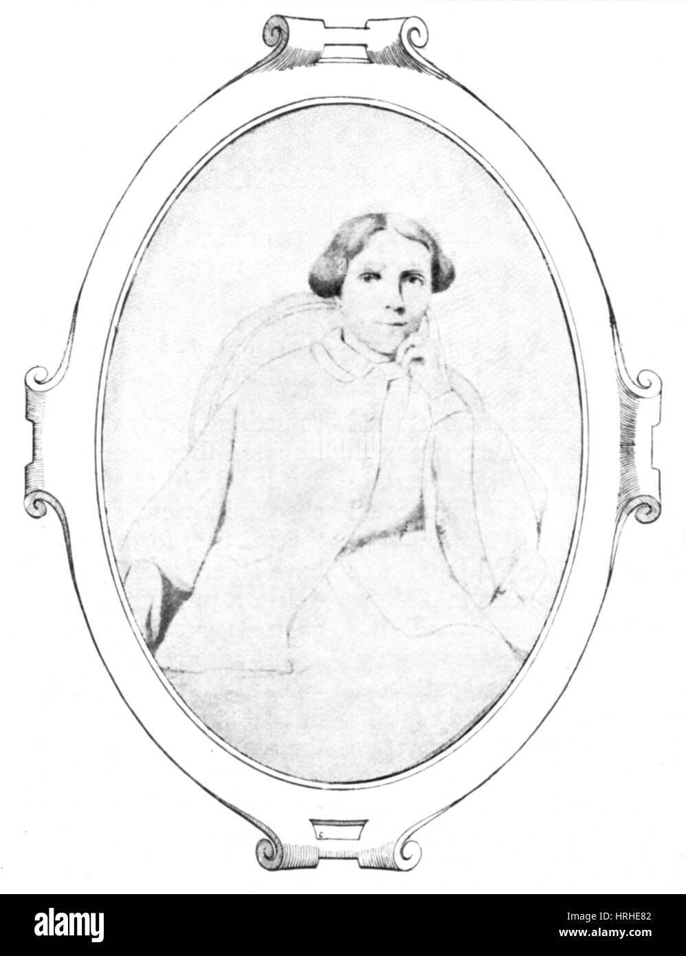 Elizabeth Blackwell, erste weibliche Englisch Arzt Stockfoto