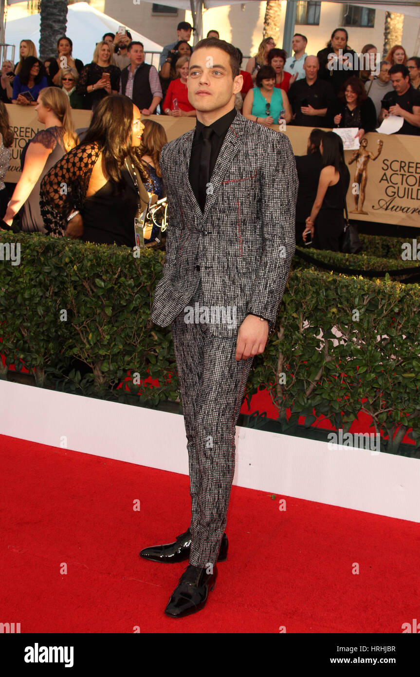 23. Screen Actors Guild Awards (SAG) in The Shrine Auditorium Medien Komplex - Ankünfte mit statt: Riz Ahmed Where: Los Angeles, California, Vereinigte Staaten von Amerika bei: 29. Januar 2017 Stockfoto