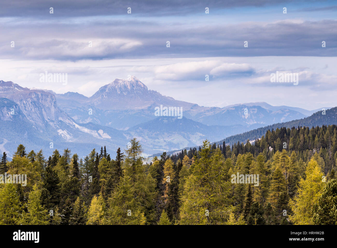 Parco Naturale Puez Geisler in den Dolomiten, Südtirol, Italien Stockfoto