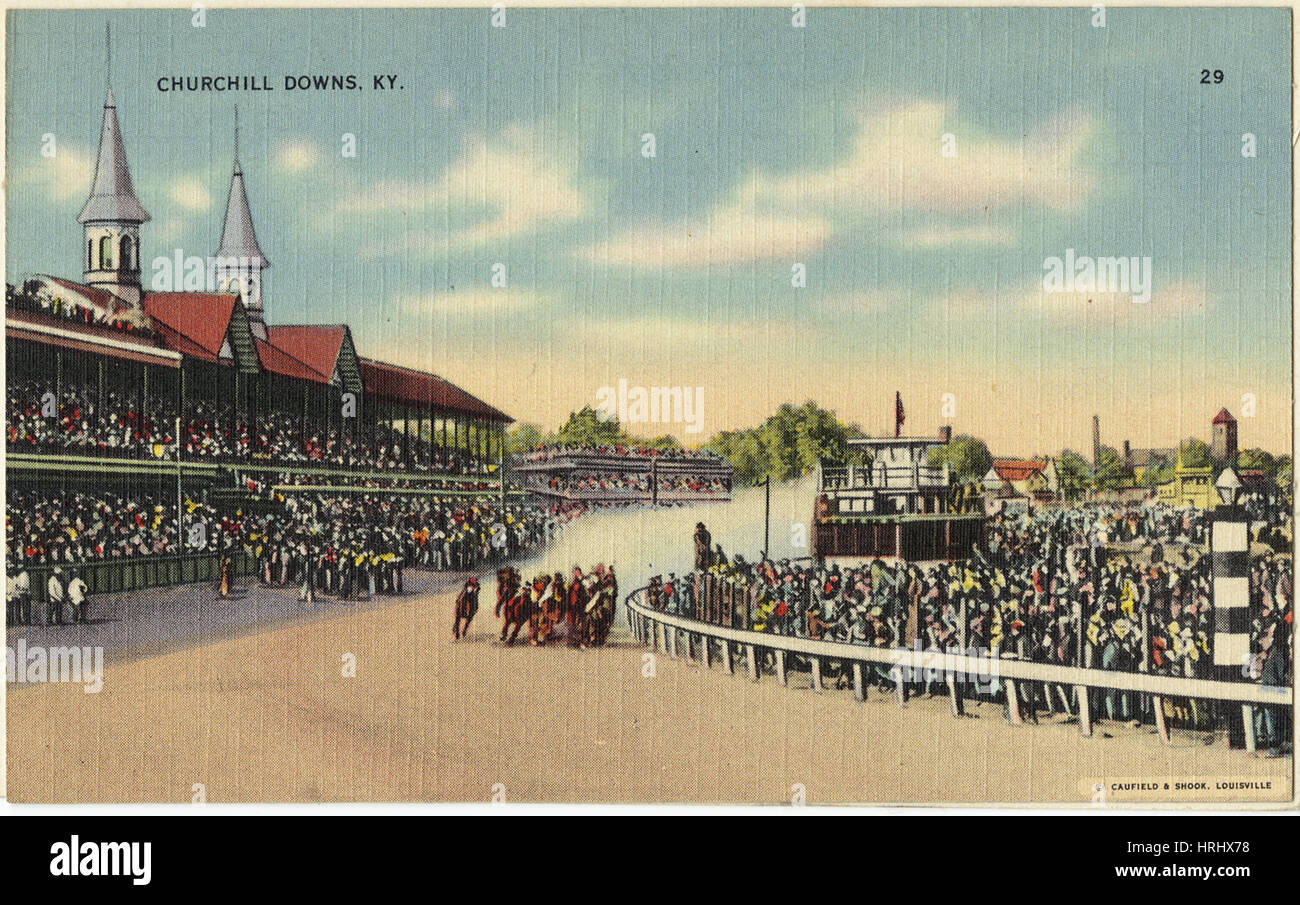 Kentucky - Churchill Downs, KY. Stockfoto