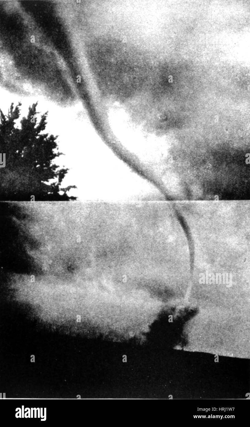Tornado, 1919 Stockfoto