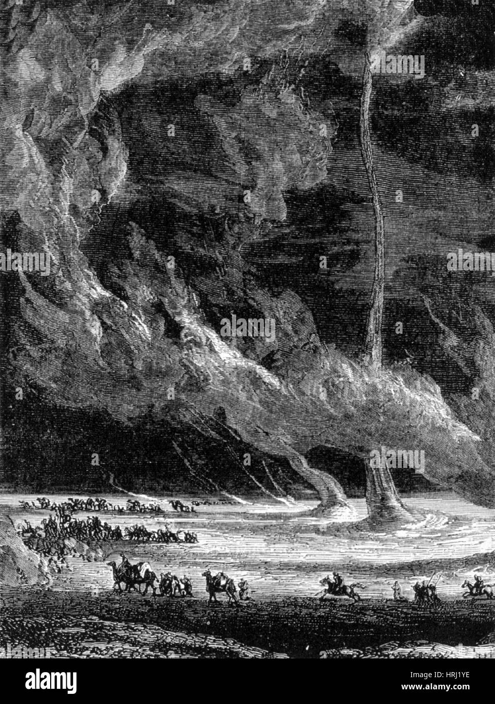 Wirbelwinde Stockfoto