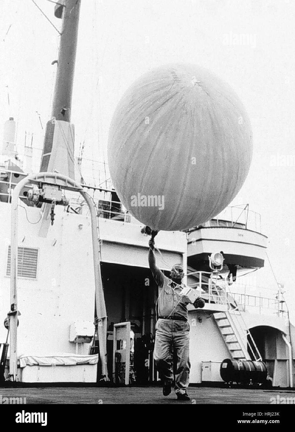 Radiosonde Ballon, 1967 Stockfoto