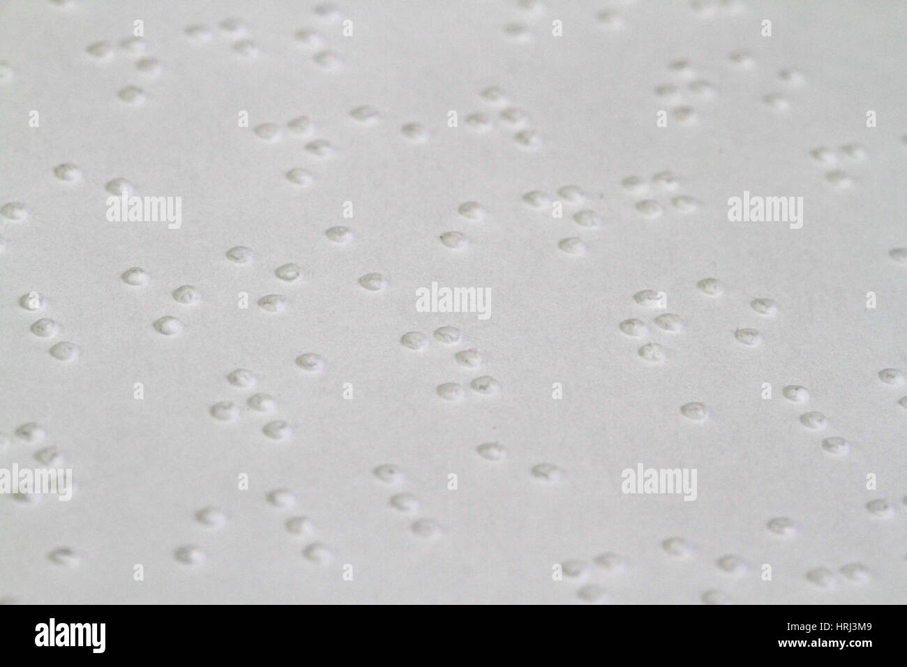 Braille-Schrift Stockfoto