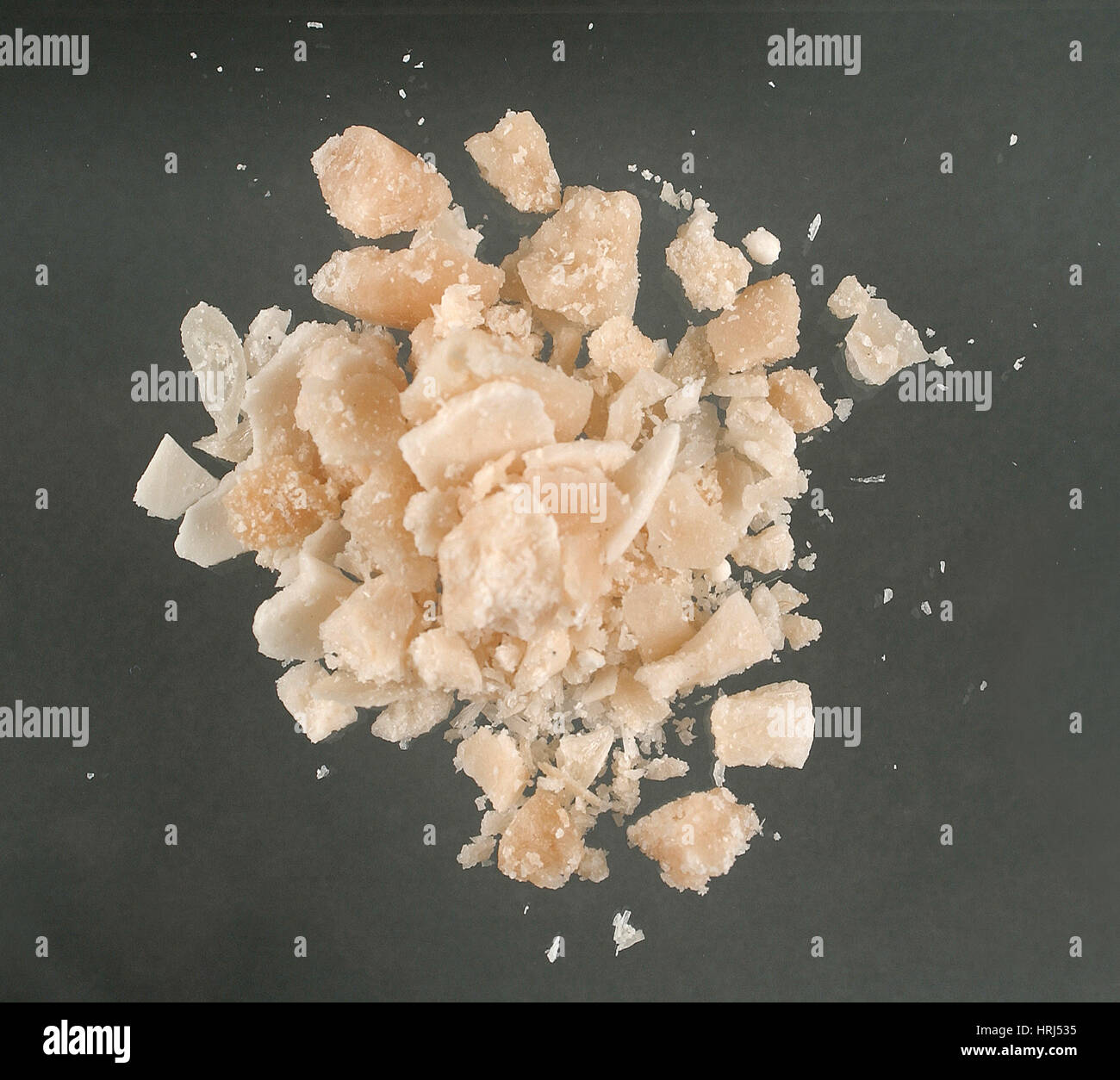 Crack-Kokain-Felsen Stockfoto