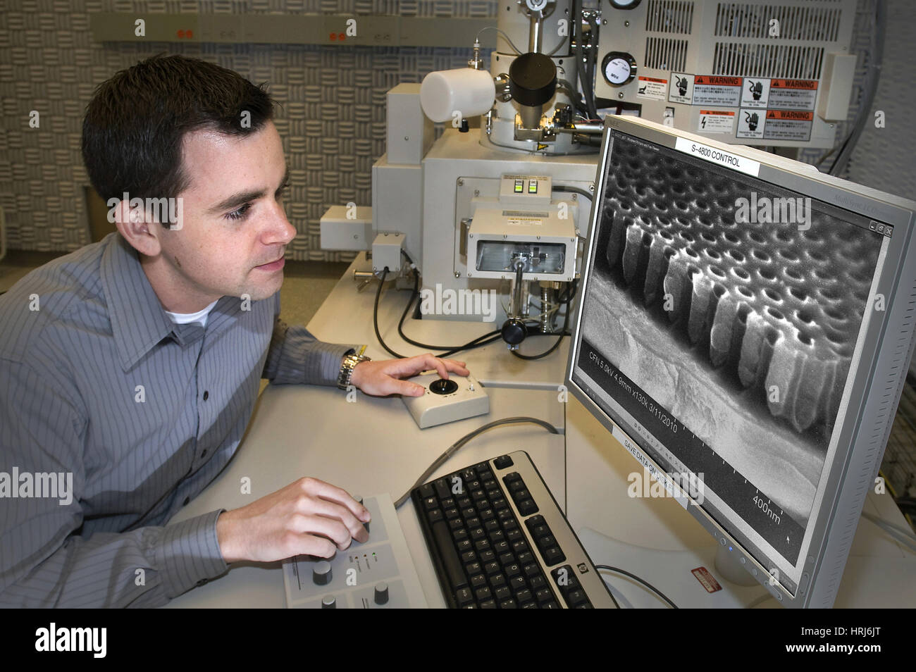 Zentrum für funktionelle Nanomaterialien Stockfoto