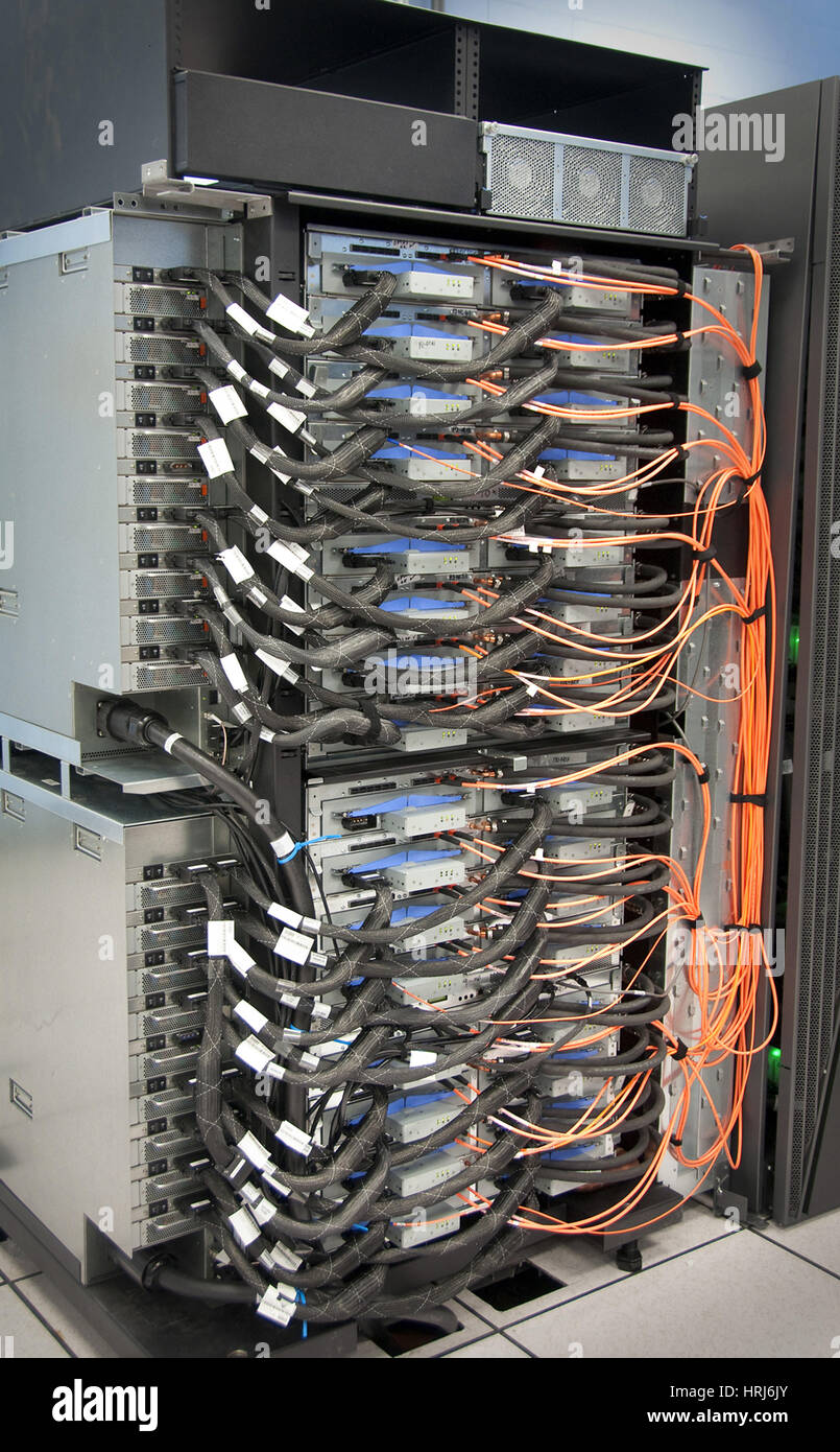 Blue Gene/Q Stockfoto