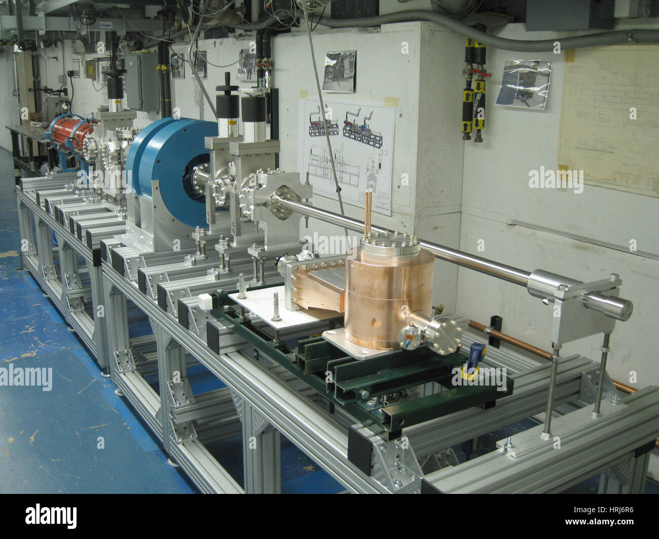 Argonne Wakefield Accelerator Stockfoto