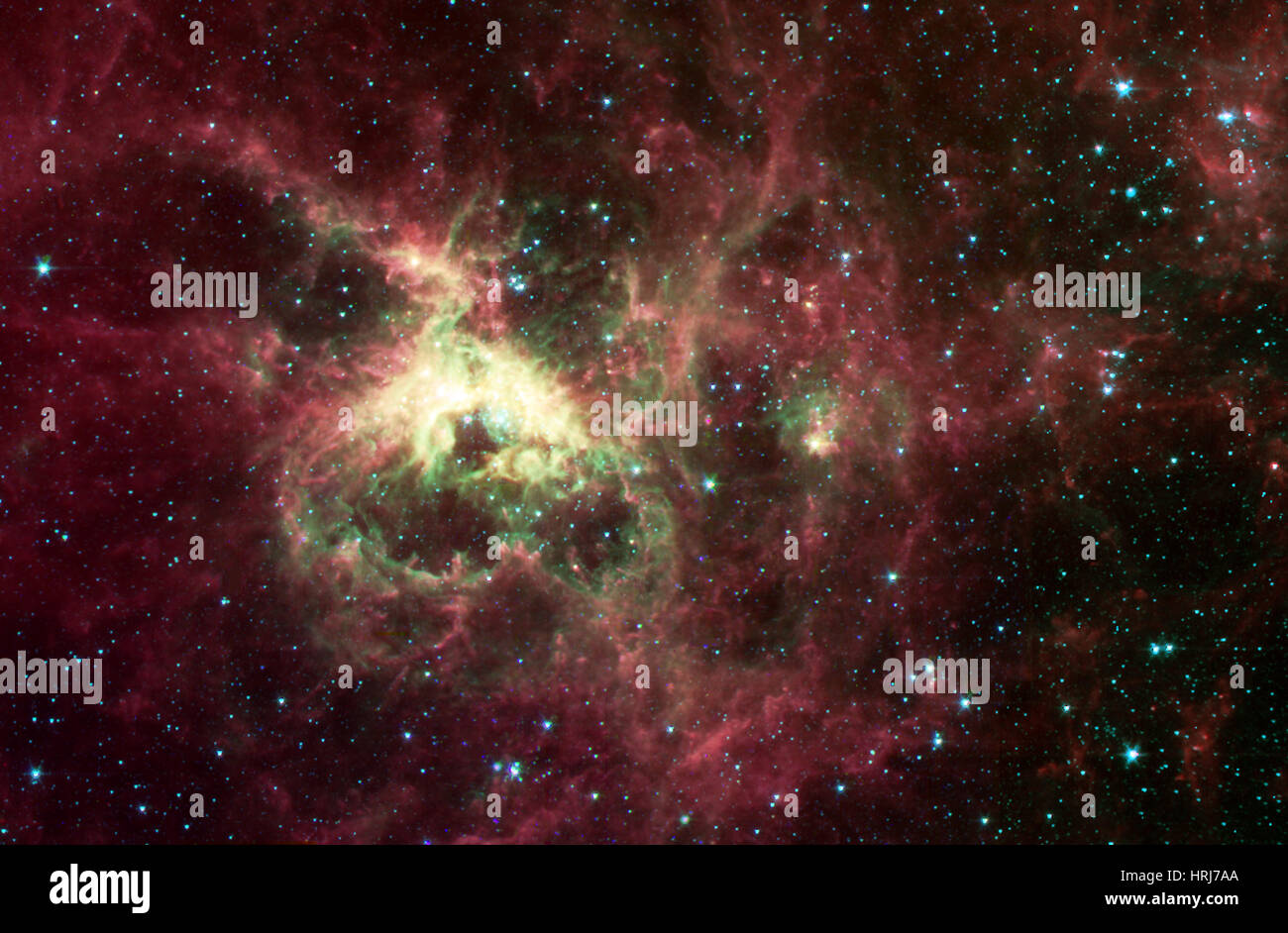 NGC 2070, 30 Doradus Tarantelnebel Stockfoto
