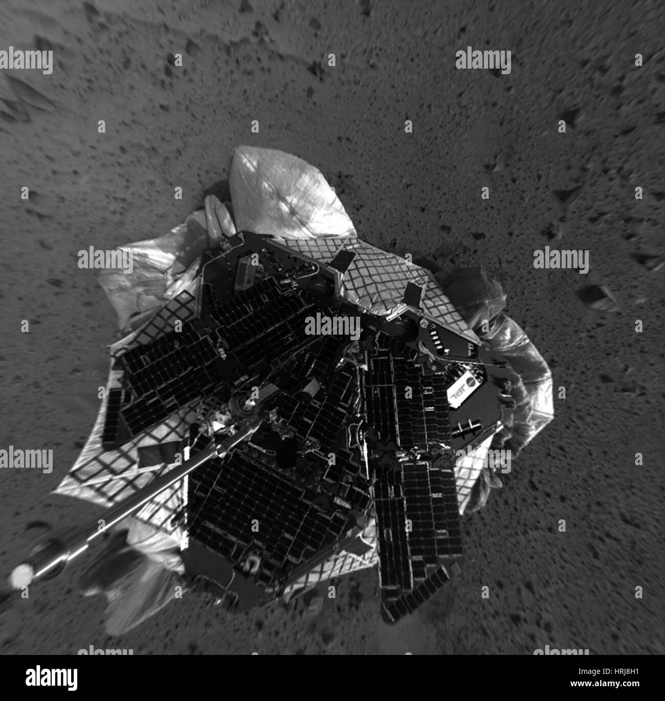 Mars Exploration Rover Mission, Gusev-Krater Stockfoto Mars Exploration Rover Mission, Gusev-Krater Stockfoto