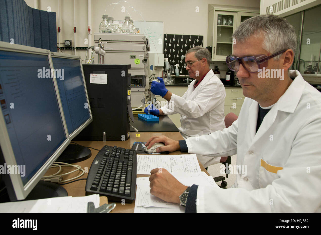 FDA-Toxikologie-Forschung Stockfoto