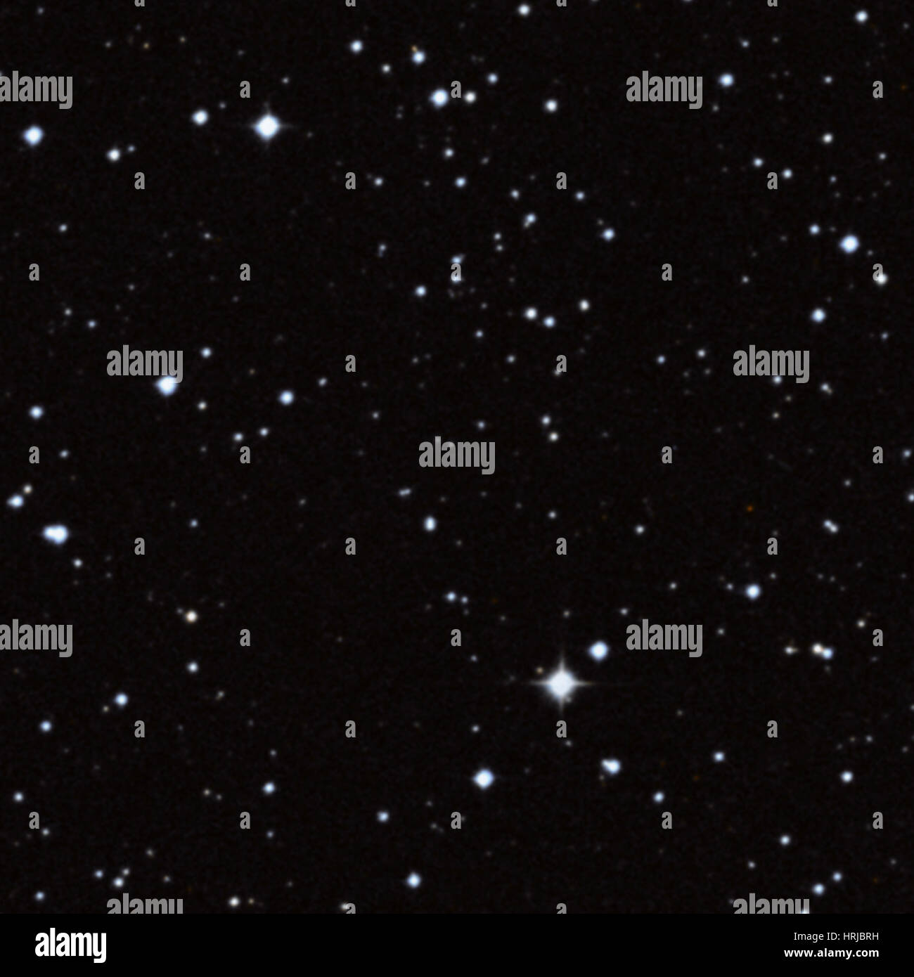 G1.9 + 0,3, Supernova-Überrest, optische Stockfoto