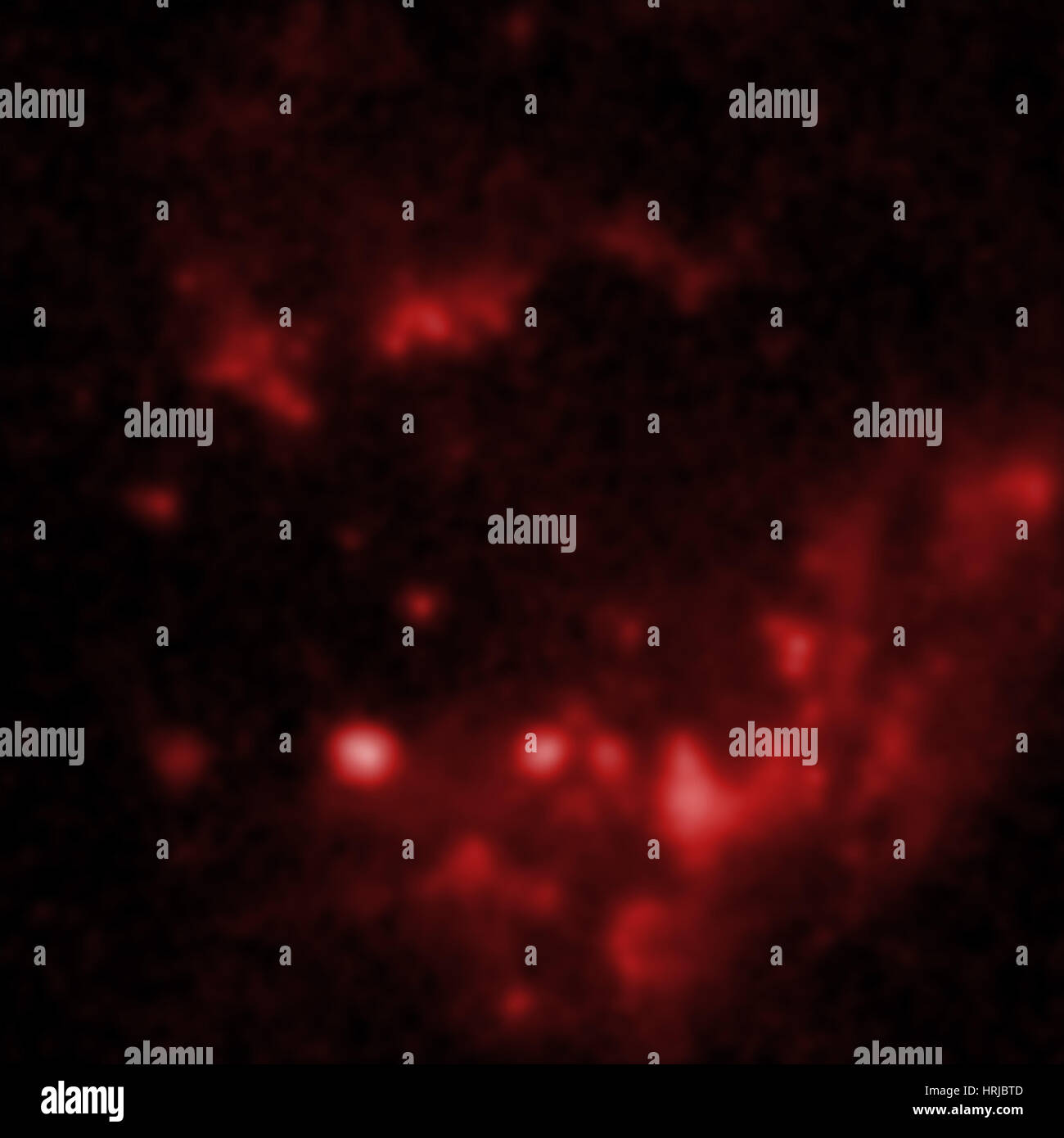 NGC 602, öffnen Sie Cluster, SMC, Infrarot Stockfoto