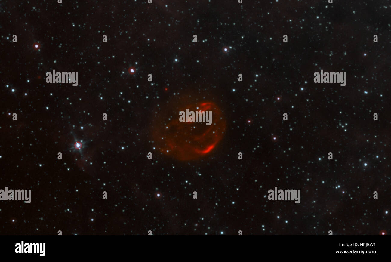 G306.3-0,9, junge Supernova, Infrarot Stockfoto