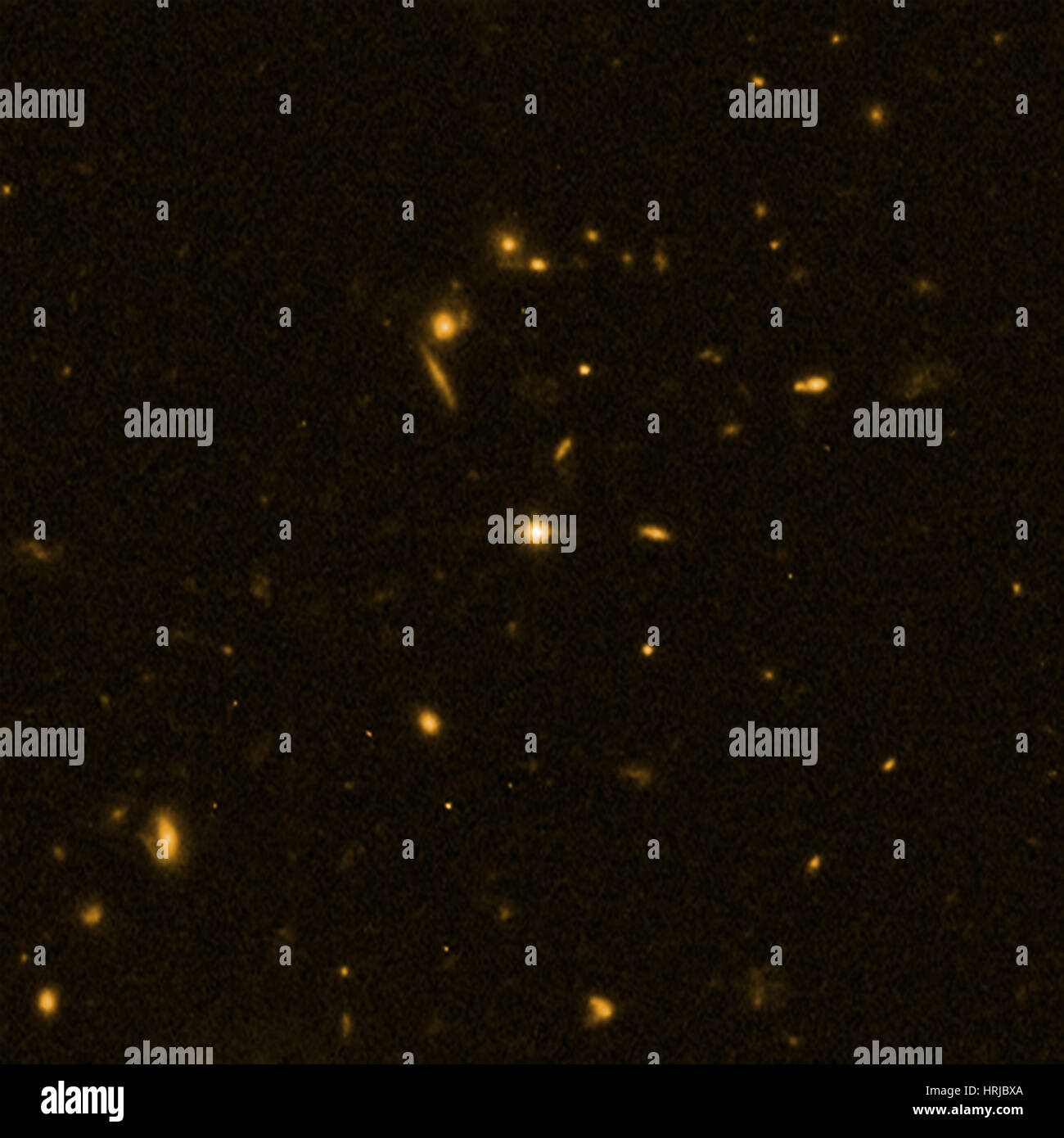 GB 1428, Röntgen-Jet, optische Stockfoto