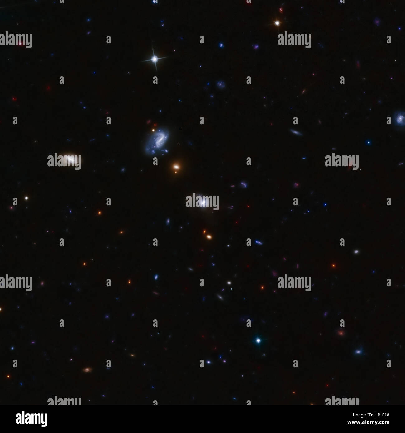 CID-42, Galaxy Quasar, WF Composite Stockfoto