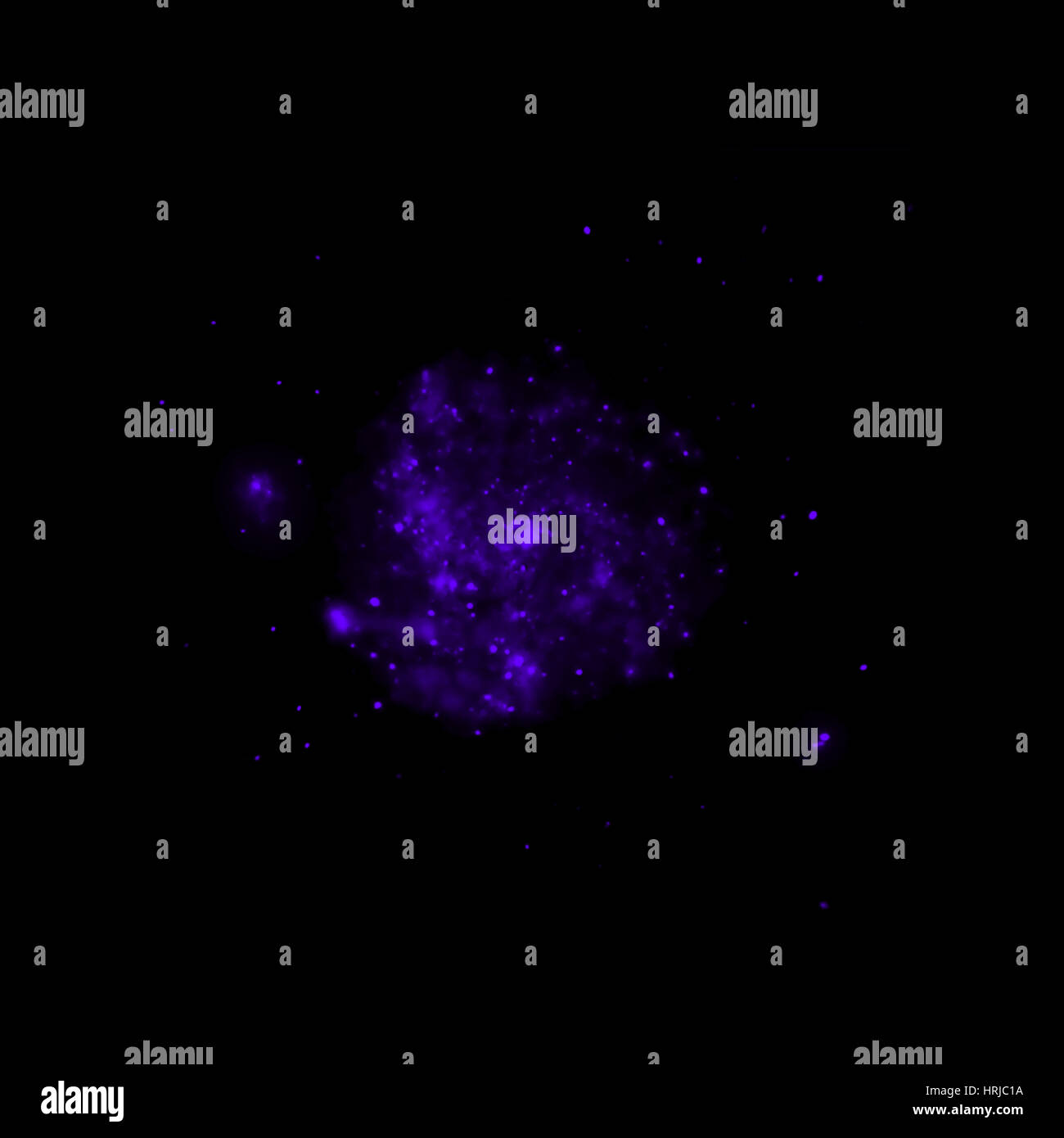 M101, Pinwheel Galaxie, x-ray Stockfoto