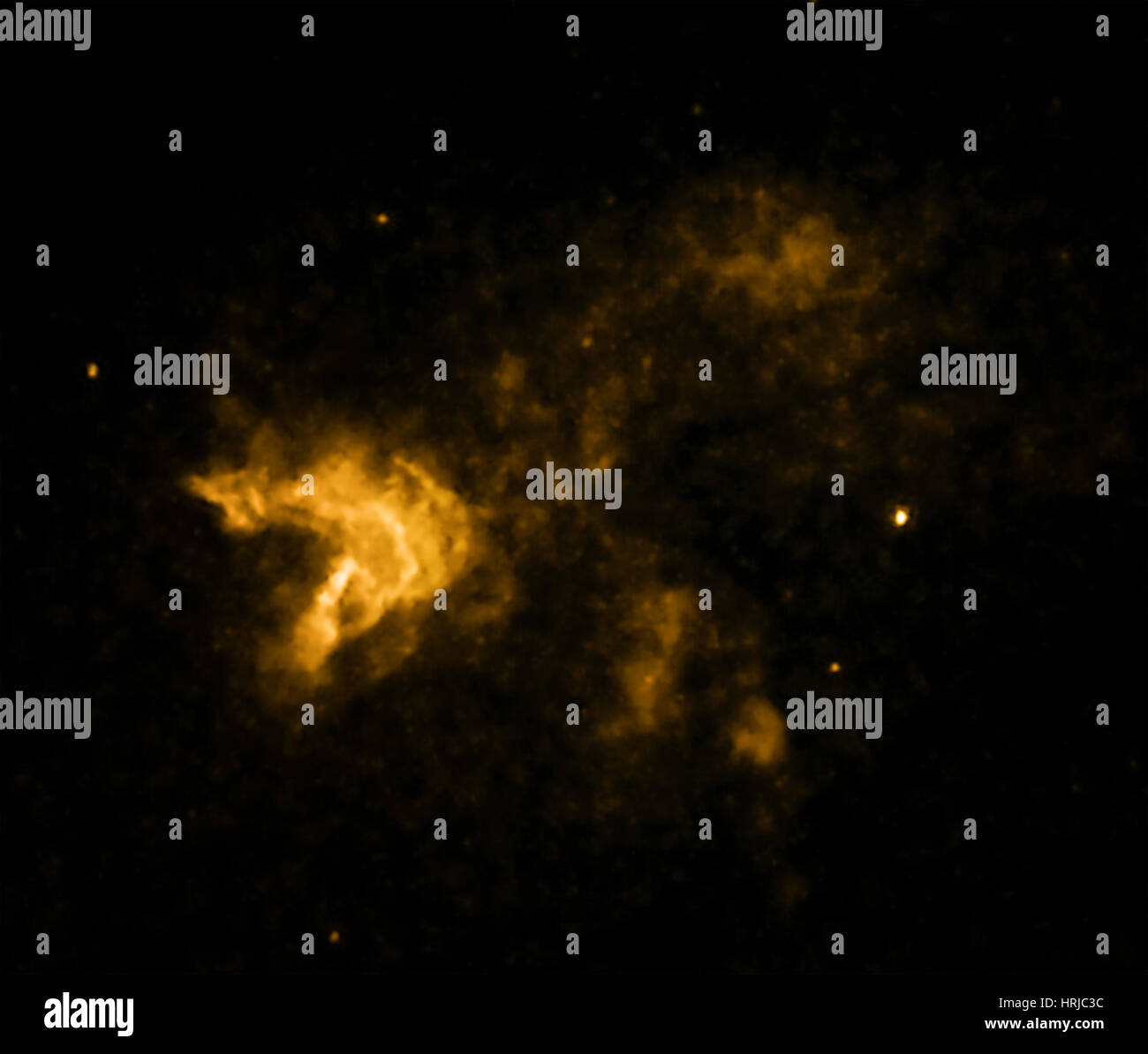 G350.1-0.3, Supernova-Überrest, x-ray Stockfoto