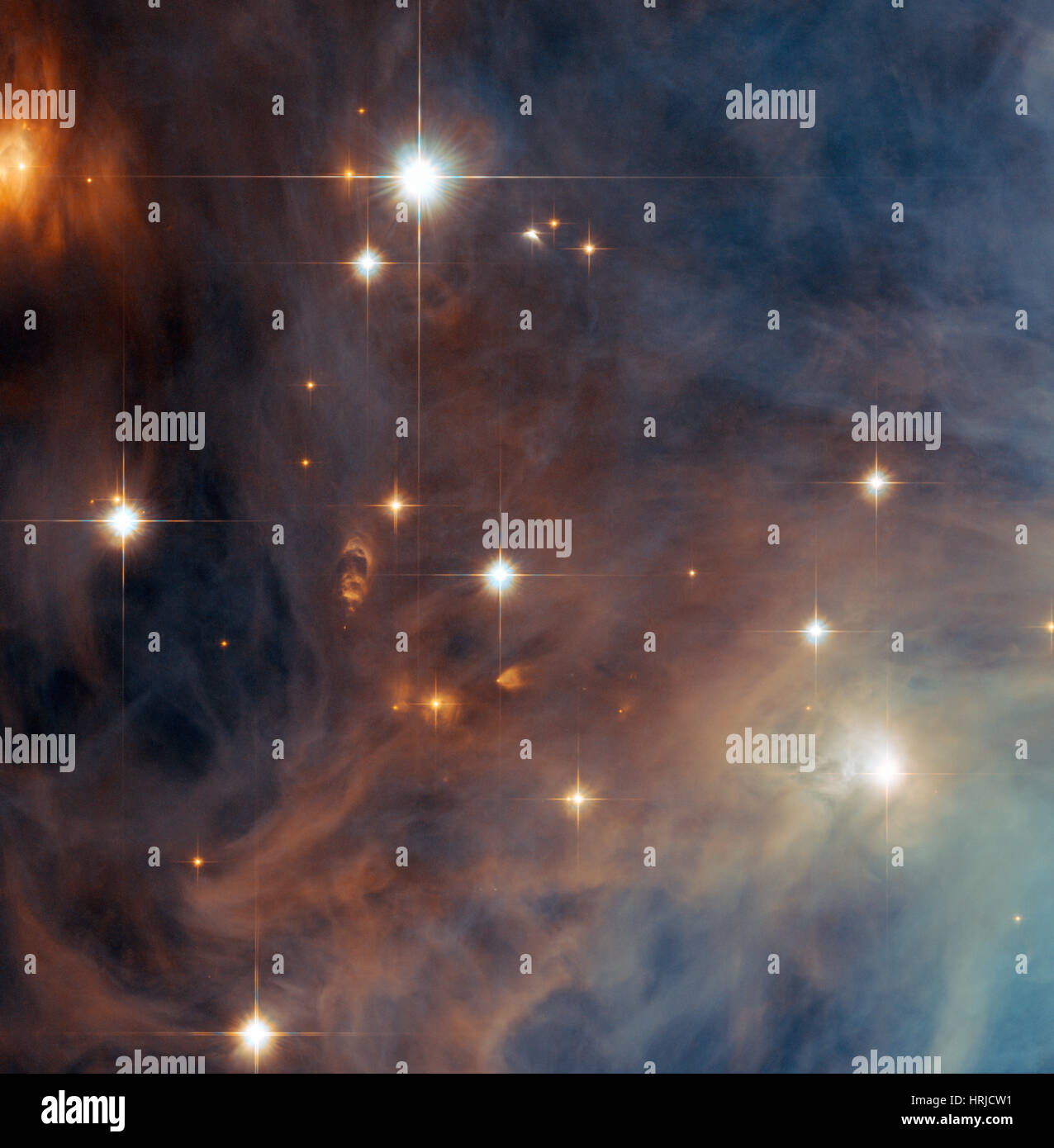 De Mairan Nebel, Messier 43 Stockfoto