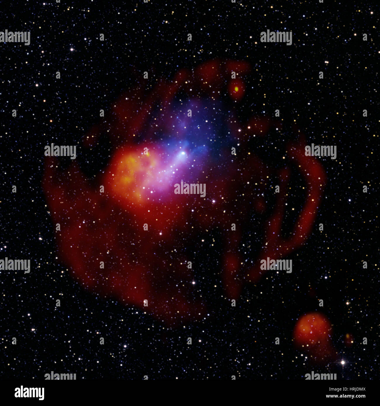 G327.1-1.1, Pulsar Wind Nebel, Composite Stockfoto