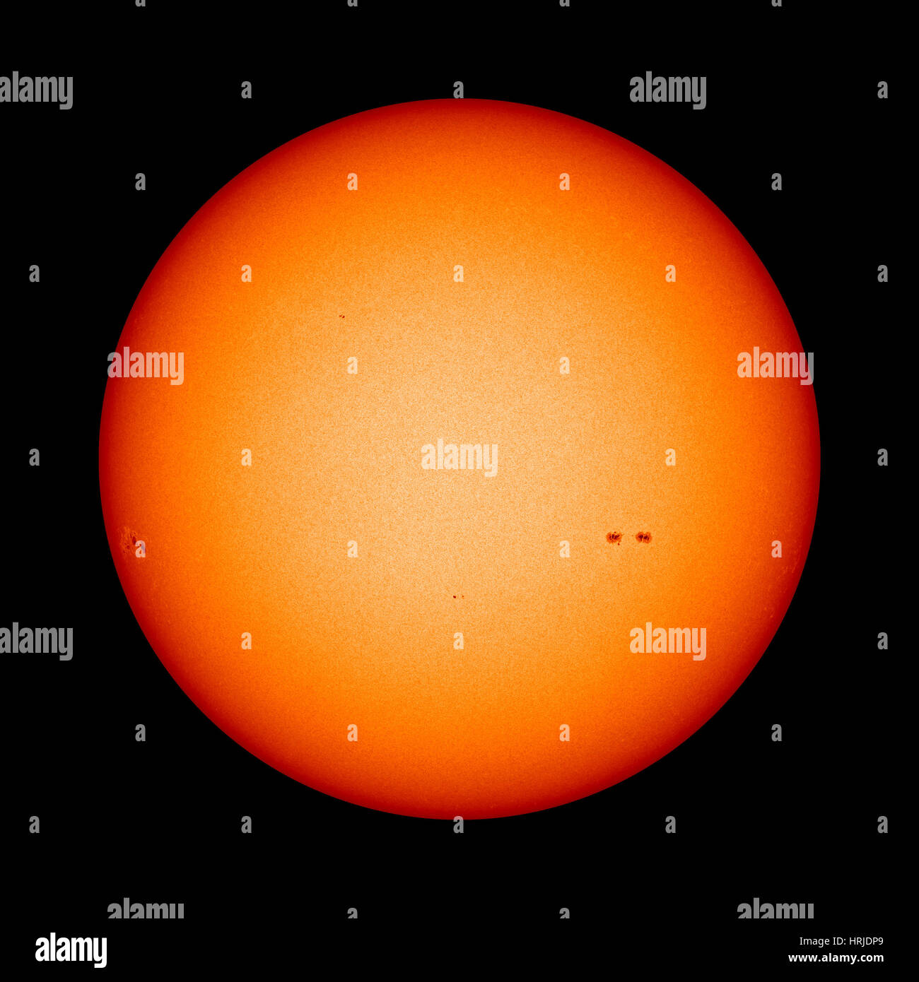 Ruhiges Zwischenspiel Solar Maximum, 2013 Stockfoto