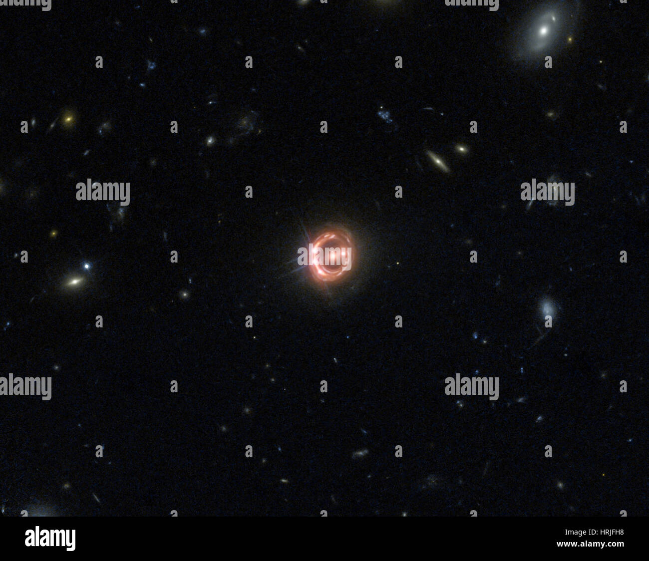 Quasar RX J1131, Supermassive Black Hole, optische Stockfoto