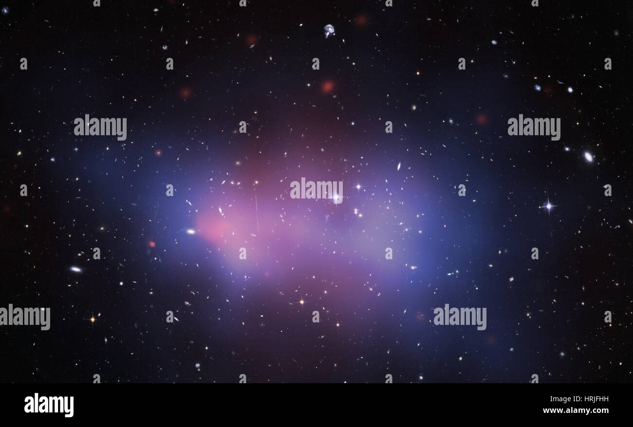 El Gordo Galaxy Cluster, ACT-CL J0102-4915, Composite Stockfoto