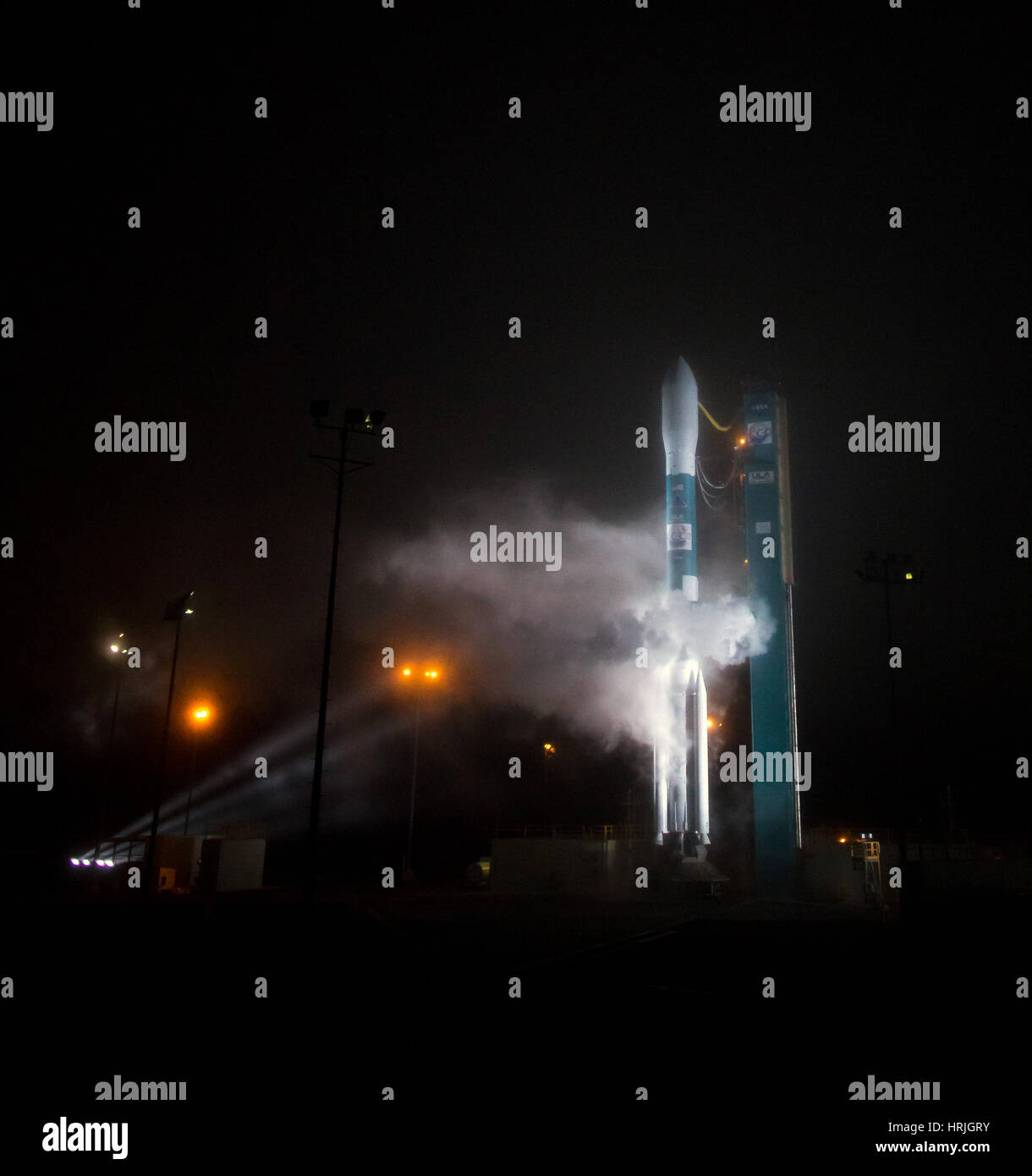 Orbiting Carbon Observatory-2 Start Stockfoto